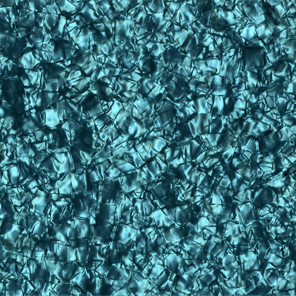 Oversized Pickguard Material Blank - Aqua Pearl