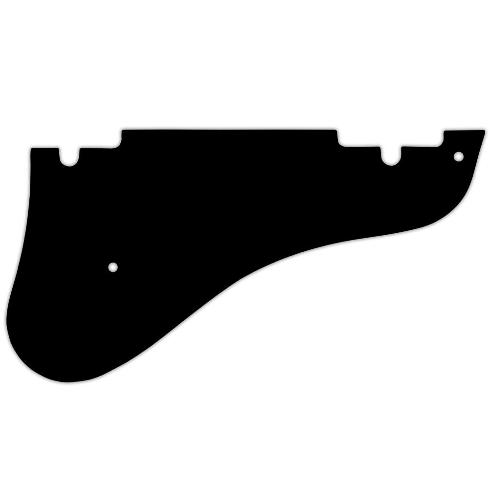 Custom Pickguard for Epiphone Emperor Swingster - Black