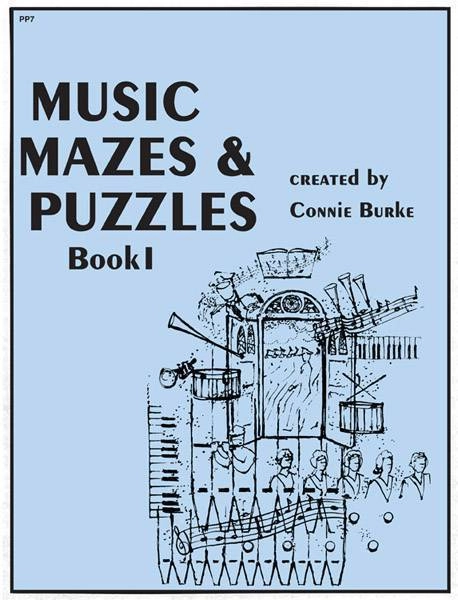 Music Mazes & Puzzles, Book I