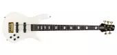 Spector Bass - Euro 5 Classic 5-String Bass Guitar - Solid White Gloss