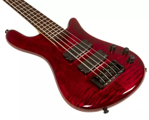 Bantam 5 Medium Scale Bass - Black Cherry Gloss