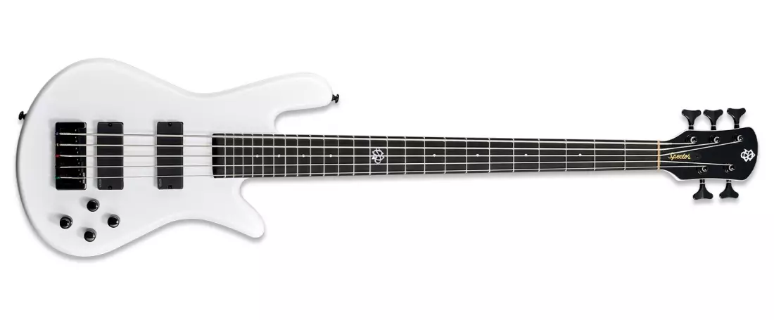 NS Ethos HP 5 Bass Guitar - Solid White Gloss