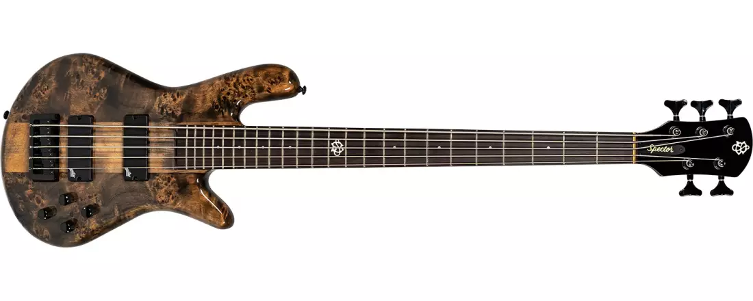 NS Ethos 5-String Bass Guitar - Super Faded Black Gloss