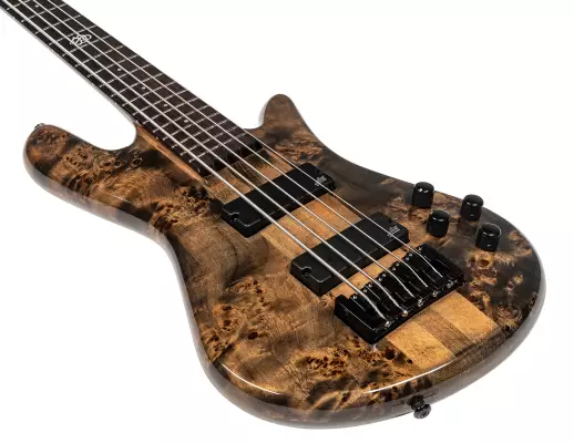 NS Ethos 5-String Bass Guitar - Super Faded Black Gloss