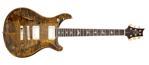 PRS Guitars - McCarty 594 Hollowbody II Electric Guitar with Hardshell Case - Yellow Tiger