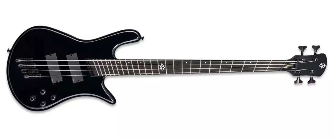 NS Dimension HP 4 Bass Guitar - Solid Black Gloss