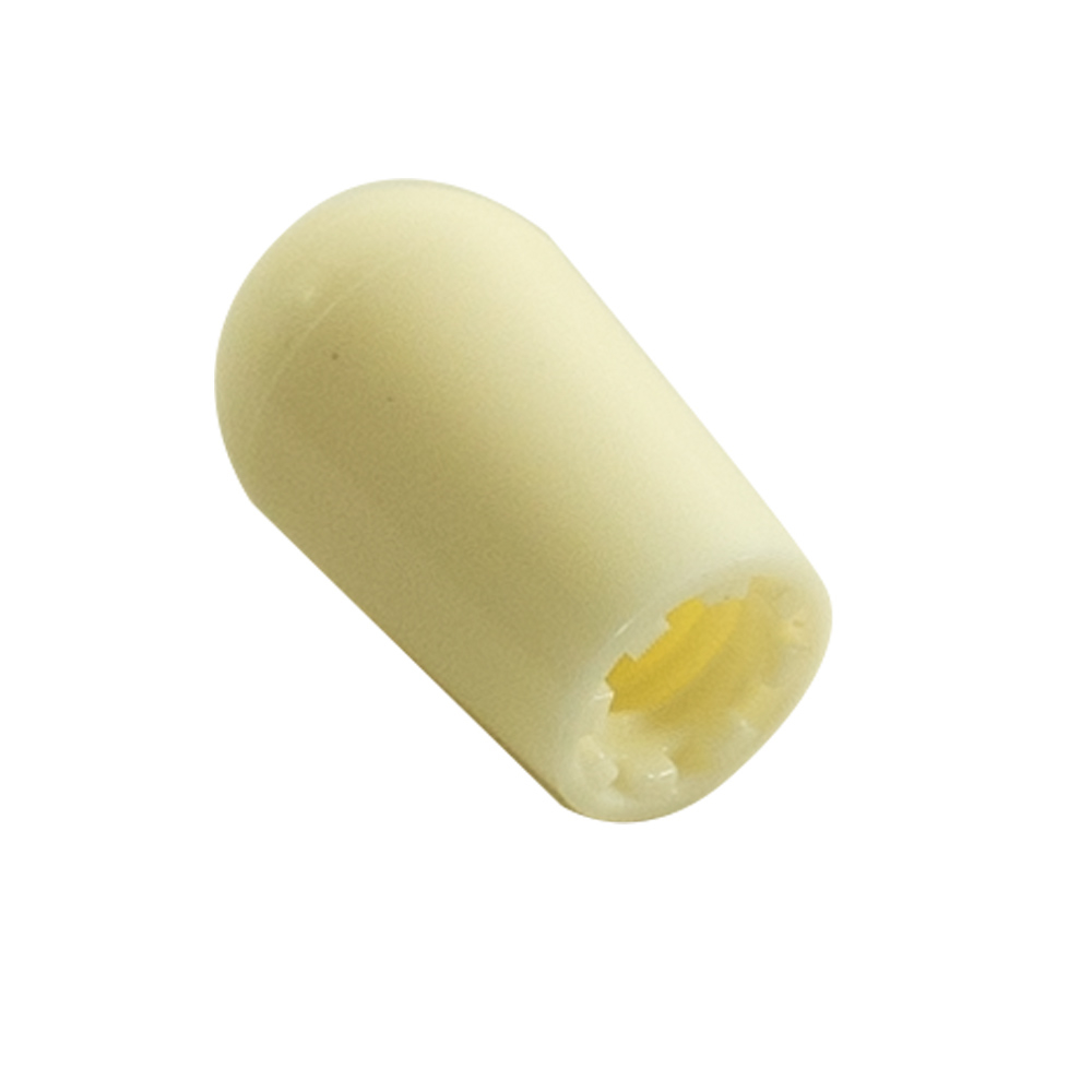 Vintage Toggle Switch Tip - Aged White