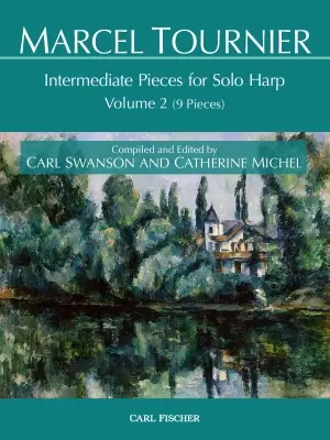 Carl Fischer - Marcel Tournier: Intermediate Pieces for Solo Harp, Volume II (9 Pieces) - Tournier /Swanson /Michel - Harp - Book