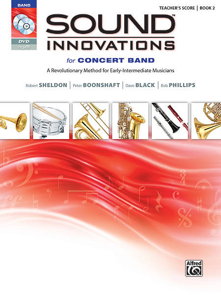 Sound Innovations for Concert Band, Book 2 - Conductor Score - Book/3CDs/DVD