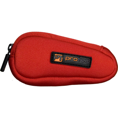 Protec - Neoprene Pouch for Trumpet Mouthpiece - Red