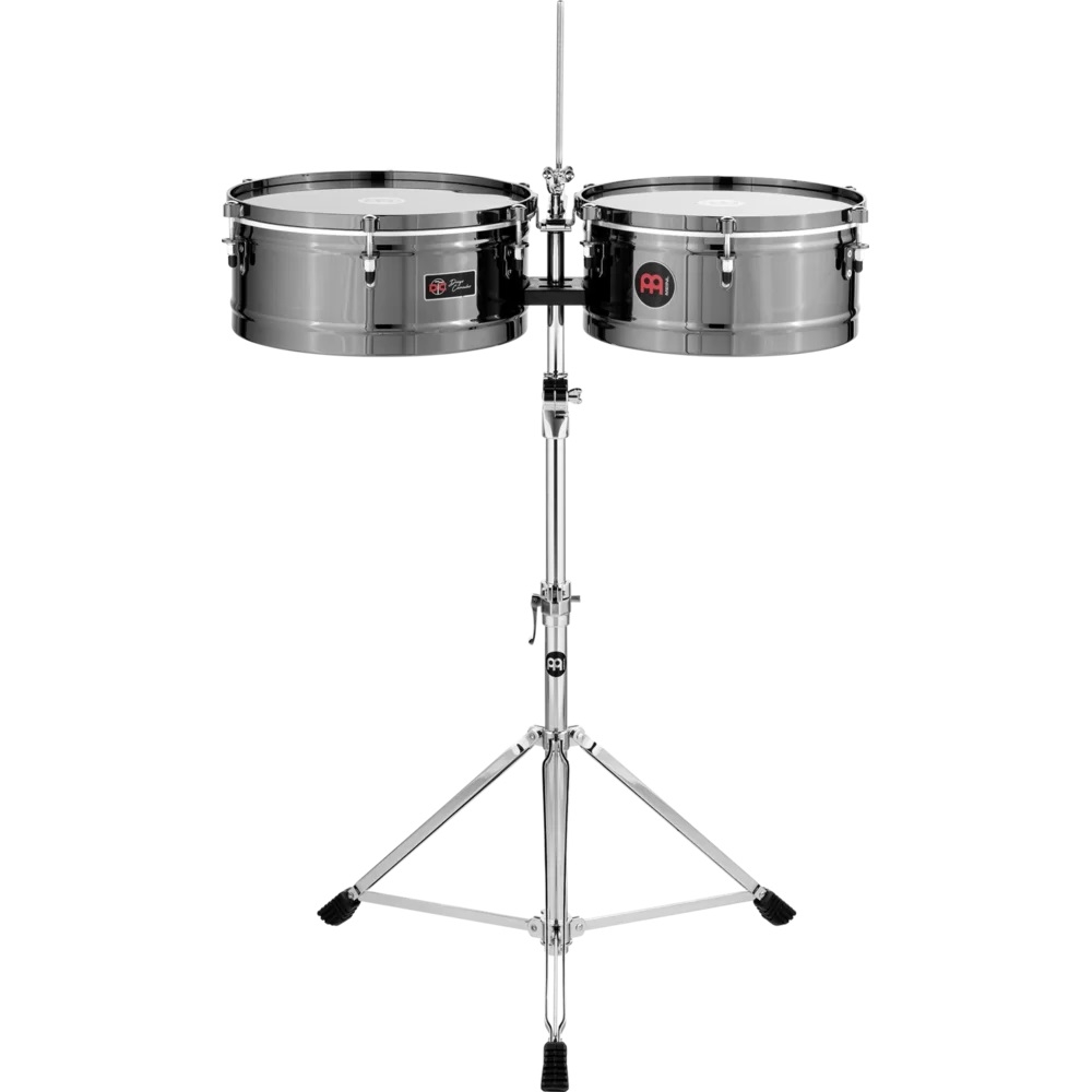 Diego Camacho Signature 14x15\'\' Timbales - Black Diamond