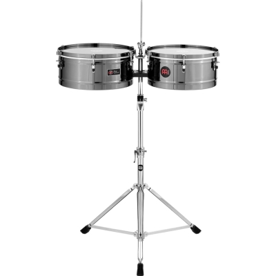 Meinl - Diego Camacho Signature 14x15 Timbales - Black Diamond