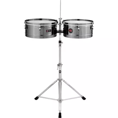 Meinl - Diego Camacho Signature 14x15 Timbales - Black Diamond