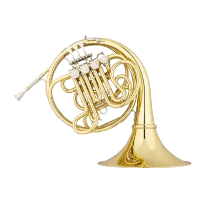 S. E. Shires - Q Series Double French Horn with Geyer Wrap - Lacquered, Detachable Bell