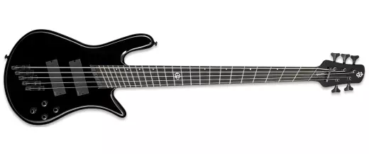 Spector Bass - NS Dimension HP 5 Bass Guitar - Solid Black Gloss