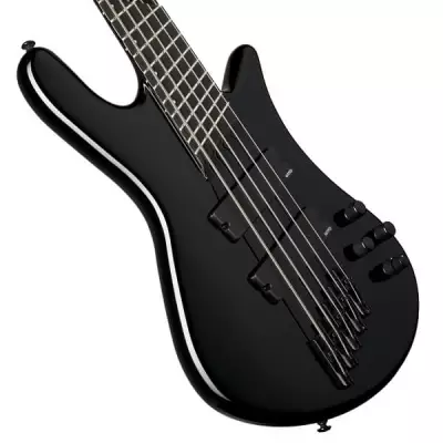 NS Dimension HP 5 Bass Guitar - Solid Black Gloss