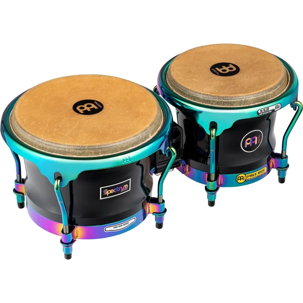 Spectrum Series Bongos - Phantom Black