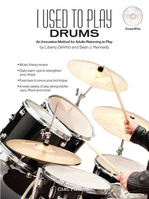 I Used To Play Drums - Kennedy/DeVitto - Book/CD