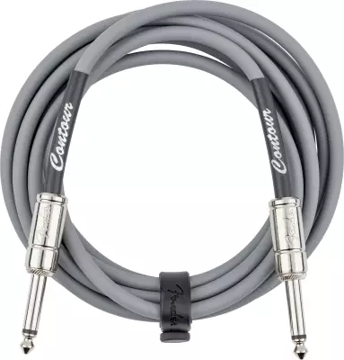 Fender - Contour 10 Instrument Cable - Inca Silver