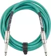 Fender - C\u00e2ble Contour pour instrument (10\u00a0pieds, fini Sherwood vert)