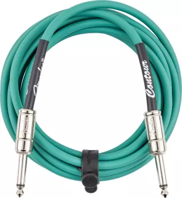 Fender - Contour 10 Instrument Cable - Sherwood Green