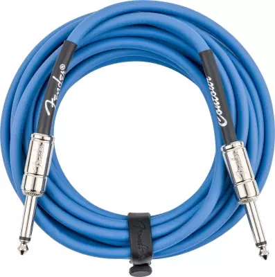 Fender - Contour 18.6 Instrument Cable - Lake Placid Blue