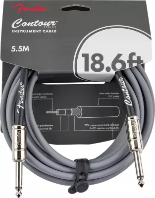 Contour 18.6\' Instrument Cable - Inca Silver