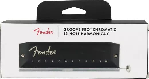 Groove Pro Chromatic 12-Hole Harmonica - Key of C