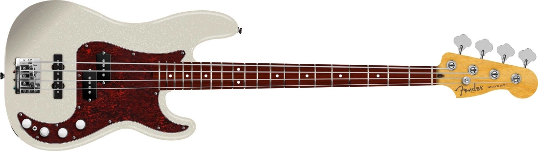 Player II Modified Active Precision Bass, Rosewood Fingerboard - Olympic Pearl