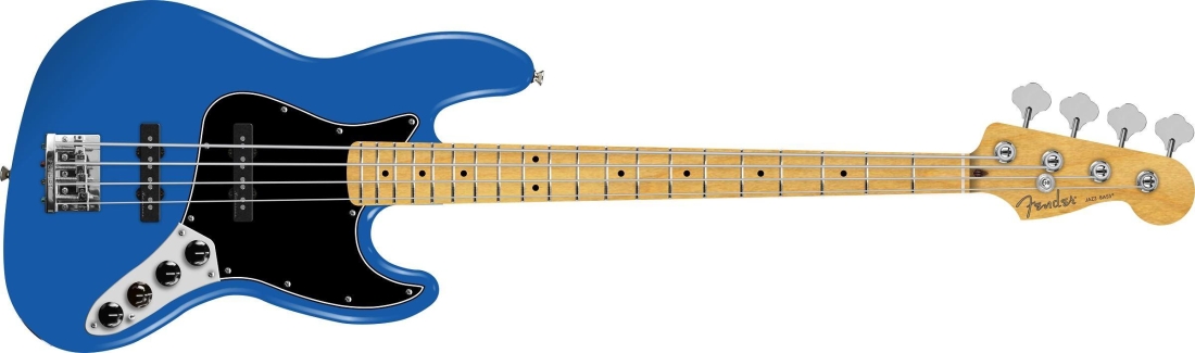 Player II Modified Active Jazz Bass, Maple Fingerboard - Electric Blue