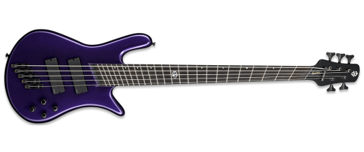 Spector Bass - NS Dimension HP 5 Bass Guitar - Plum Crazy Gloss