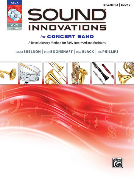 Sound Innovations for Concert Band, Book 2 - Bb Clarinet - Book/CD/DVD