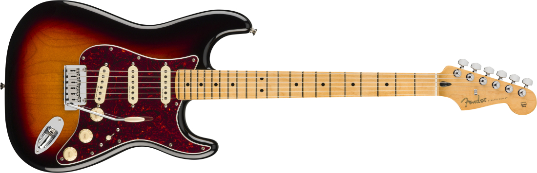 Player II Modified Stratocaster, Maple Fingerboard - 3 Tone Sunburst