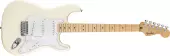 Fender - Standard Stratocaster, Maple Fingerboard with White Pickguard - Olympic White