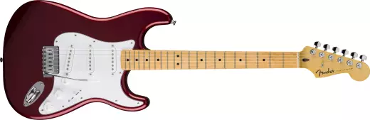 Fender - Standard Stratocaster, Maple Fingerboard with White Pickguard - Candy Cola