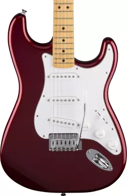 Standard Stratocaster, Maple Fingerboard with White Pickguard - Candy Cola