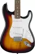 Standard Stratocaster, Laurel Fingerboard with White Pickguard - 3-Color Sunburst