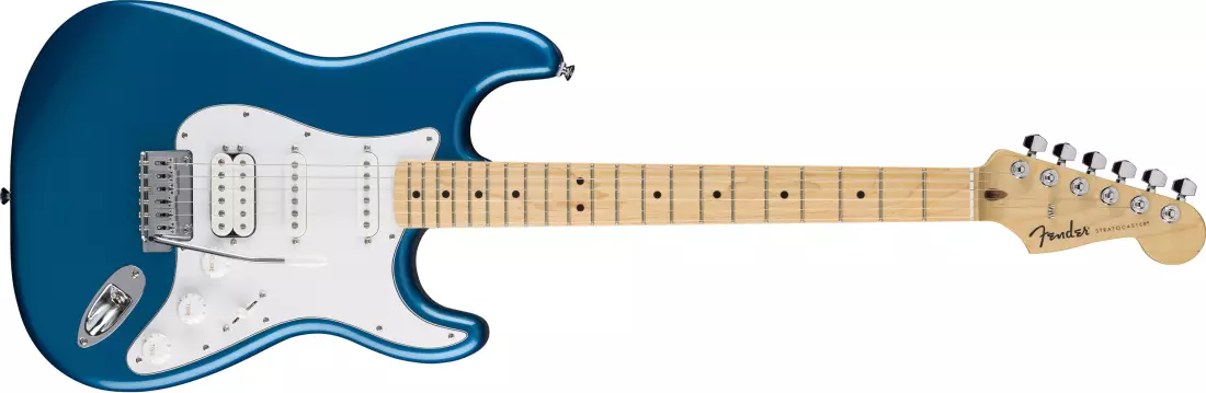 Standard Stratocaster HSS, Maple Fingerboard with White Pickguard - Aqua Marine Metallic