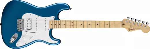 Fender - Standard Stratocaster HSS, Maple Fingerboard with White Pickguard - Aqua Marine Metallic