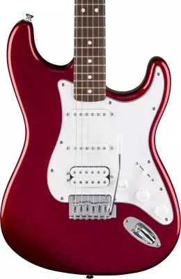 Standard Stratocaster HSS, Laurel Fingerboard with White Pickguard - Candy Cola