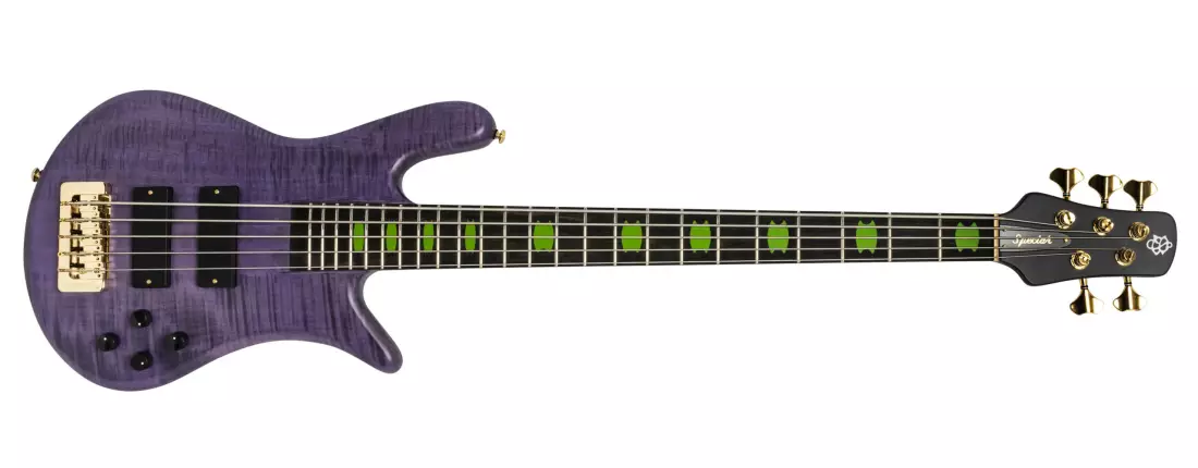 Skyler Acord Signature Model 5-String Bass Guitar - Violet Stain Matte