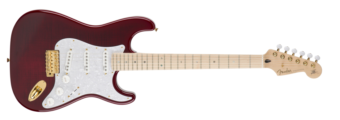 Richie Kotzen Stratocaster, Maple Fingerboard - Transparent Red Burst