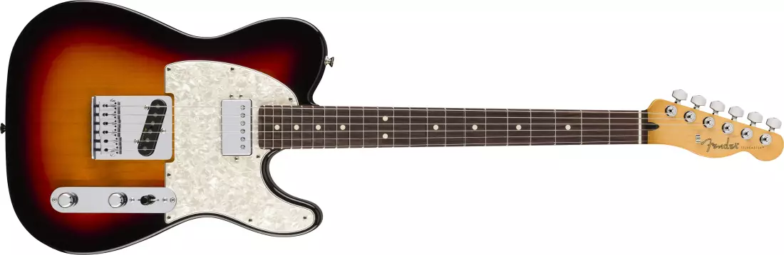Player II Modified Telecaster SH, Rosewood Fingerboard - 3 Tone Sunburst