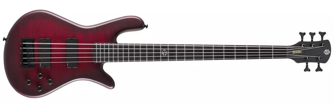 NS Pulse II 5-String Bass Guitar - Black Cherry Matte