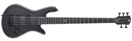 Spector Bass - NS Pulse II 5-String Bass Guitar - Black Stain Matte