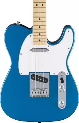 Standard Telecaster, Maple Fingerboard with White Pickguard - Aqua Marine Metallic