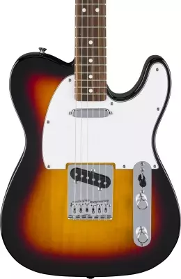 Standard Telecaster, Laurel Fingerboard with White Pickguard - 3-Color Sunburst