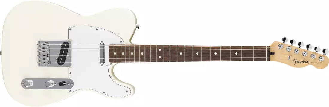 Standard Telecaster, Laurel Fingerboard with White Pickguard - Olympic White