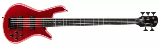 Spector Bass - Performer 5-String Bass - Metallic Red Gloss