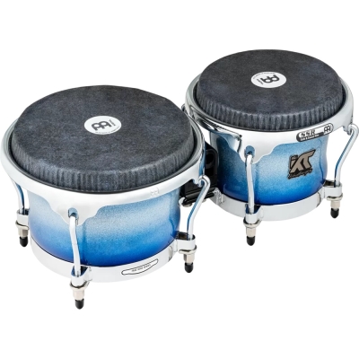 Meinl - William Kachiro Thompson Signature Fiberglass Bongos - Electric Sky